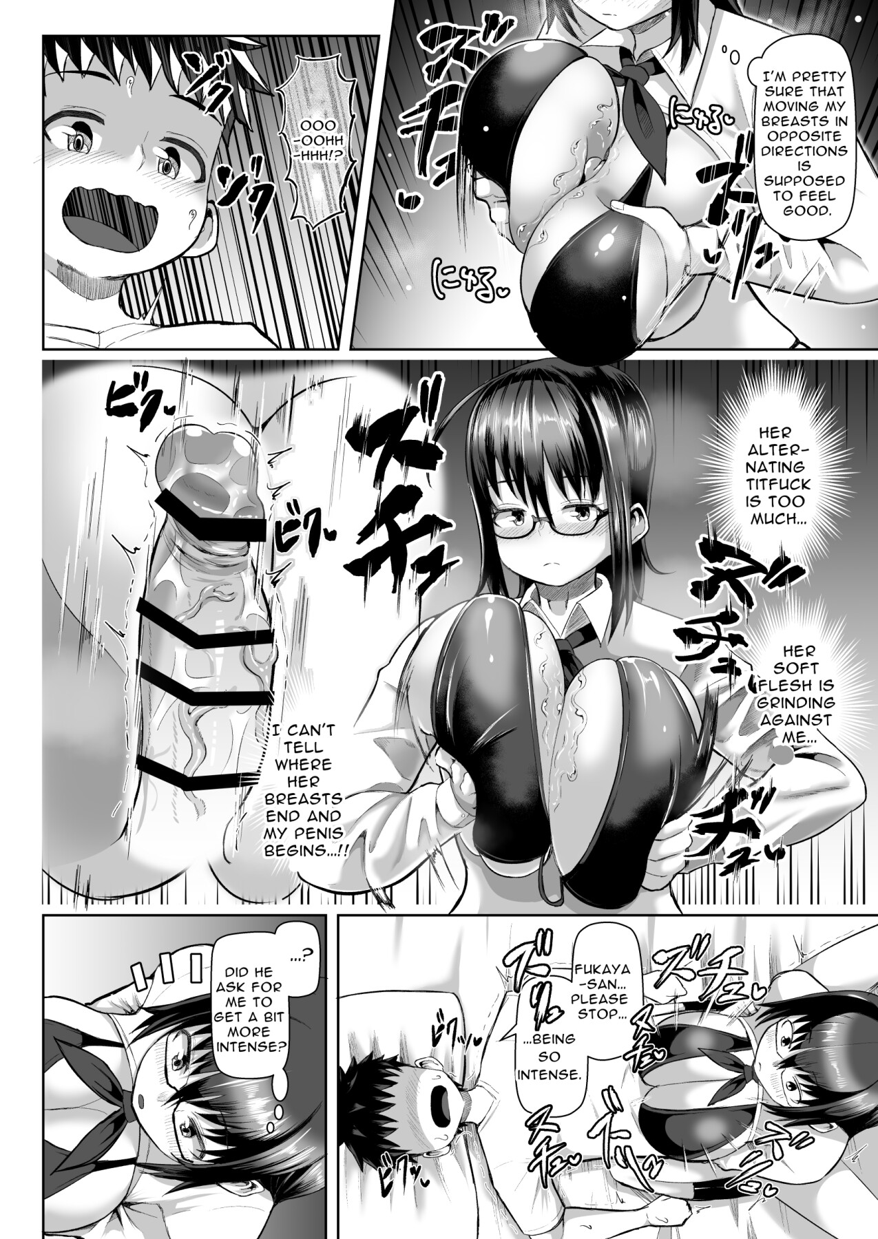 Hentai Manga Comic-Two Titty Fuck Committee Members Fight Over Me!!?-Read-14